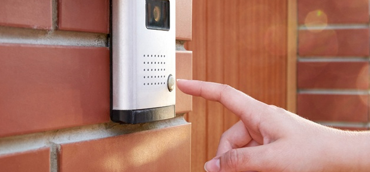 apartment door buzzer installation in Evanston, Illinois