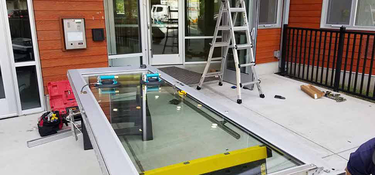 storefront door glass replacement Evanston, Illinois